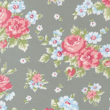 Cat Named Stitch by MODA - Tabby Blooming 